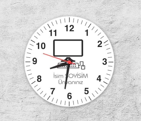 Bilgisayar İcon Saat Tasarımı