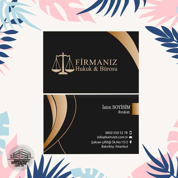 Altin Desen Avukat Kartvizit
