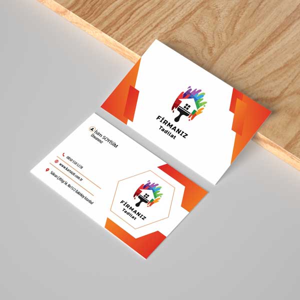 En Yeni ve Modern Ev Boyama Tadilat Kartvizit