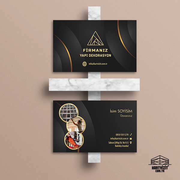 Profesyonel Dekorasyon Kartvizit