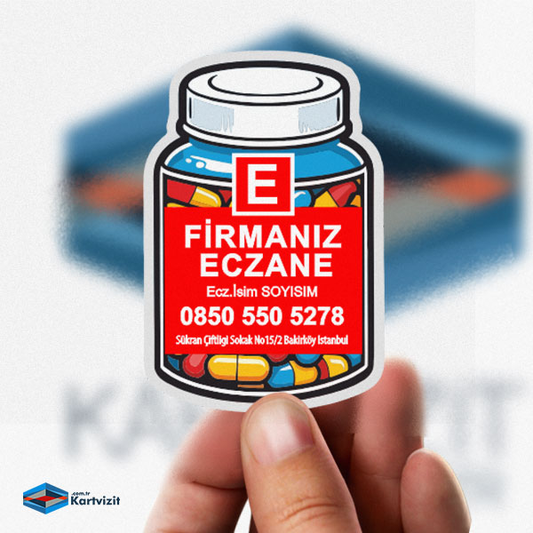 Hap Kavanozu Eczane Buzdolabı Magnet