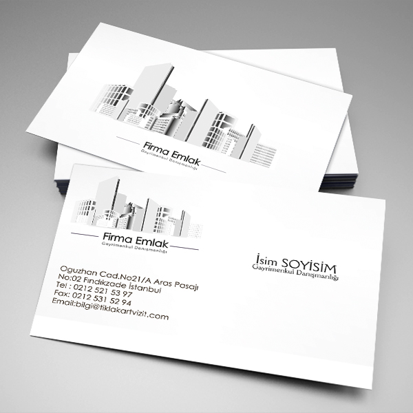 Emlak insaat kartvizit 