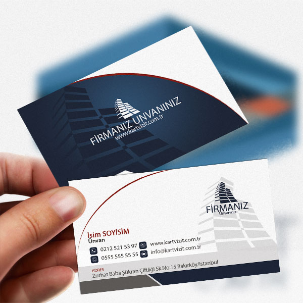 Emlak kurumsal kartvizit 