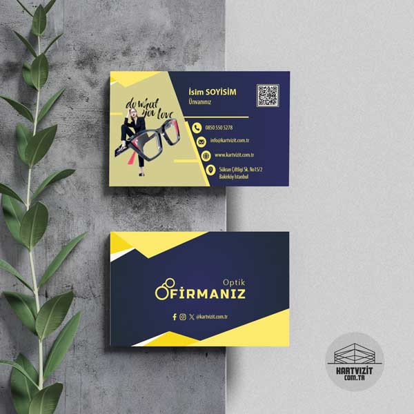 Göz Sağlığı ve Optik Merkezi Kartvizit