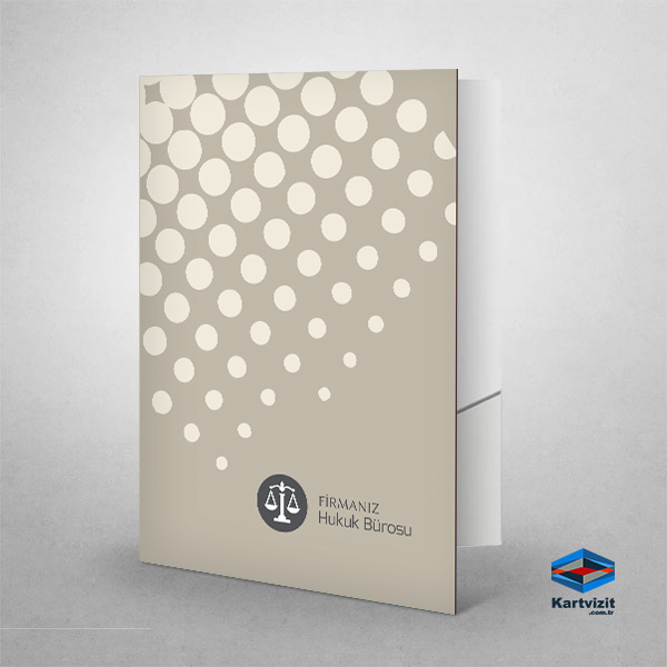 Krem-Gri Cepli Avukat Dosyası