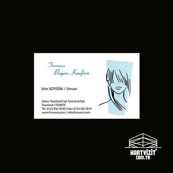 En Yeni Güzellik Salonu Kartvizit Modelleri