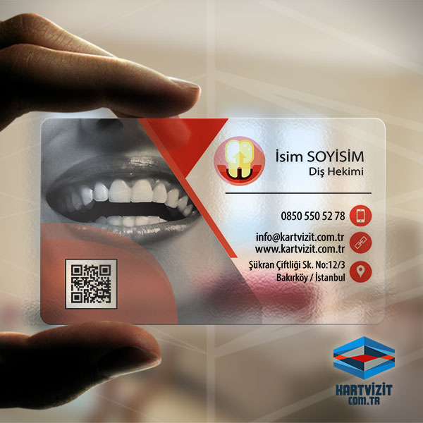 Yeminli Mali Müşavir Şeffaf Kartvizit