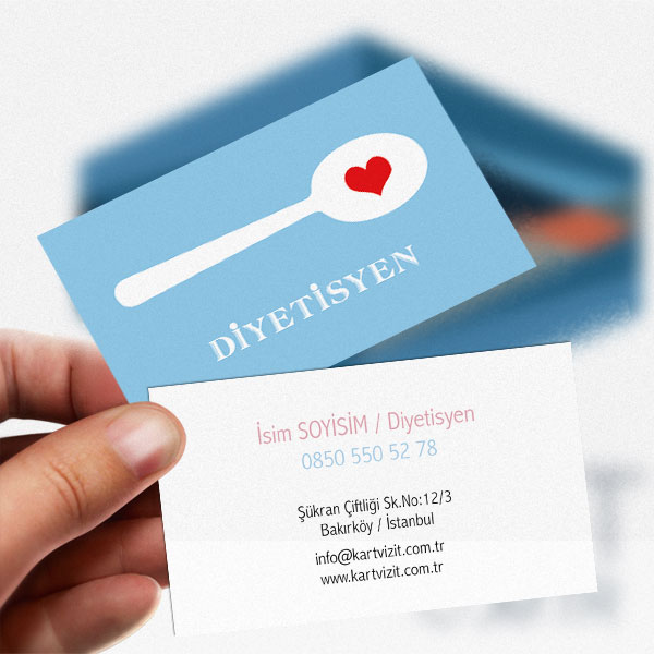 Klinik Diyetisyen Kartvizit