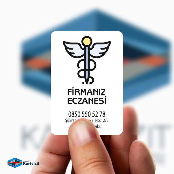 Logolu ve Profesyonel Eczane Magnet