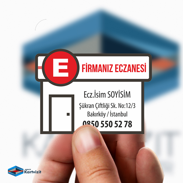 Eczane Özel Kesim Mıknatıslı 