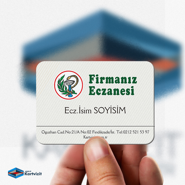 Yeşil Logolu Eczane Magnet