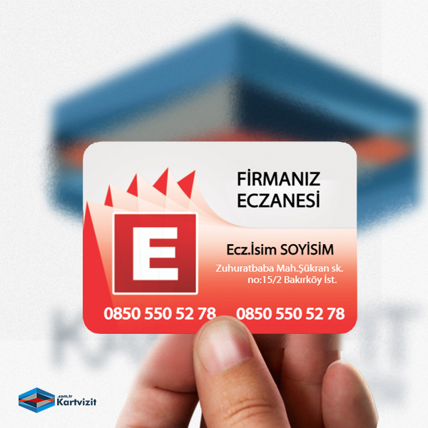 Eczane Magnet Kırmızı