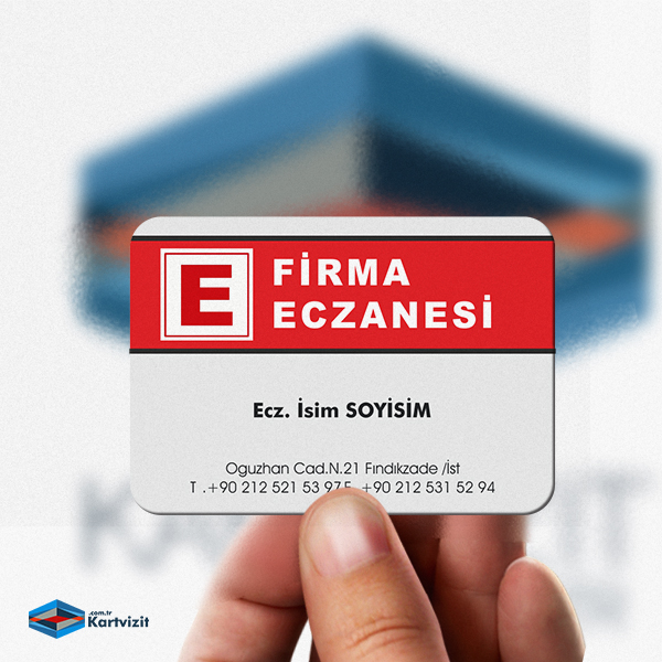 Eczane Magnet kırmızı Bant