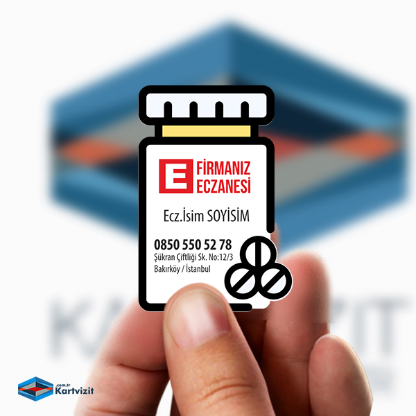 Eczane İlaç Şişesi Tabletler Magnet