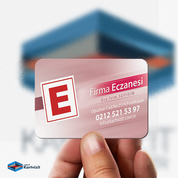 Eczane  Magnet Pembe Modern 