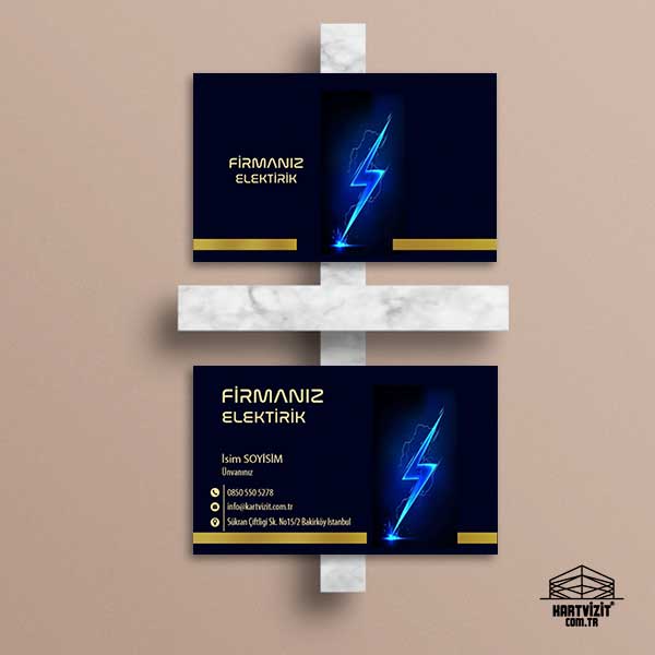 Elektrikçi Kartvizit Örnekleri 2026