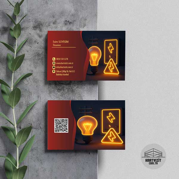 LED Aydınlatma ve Dekorasyon Uzmanı Kartvizit