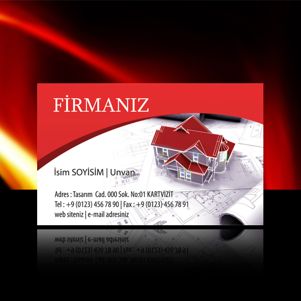 Emlak İnşaat Kartvizit 28