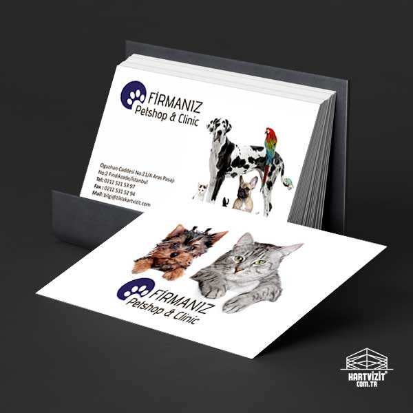 Pet Kuaför Salonu Kartvizit