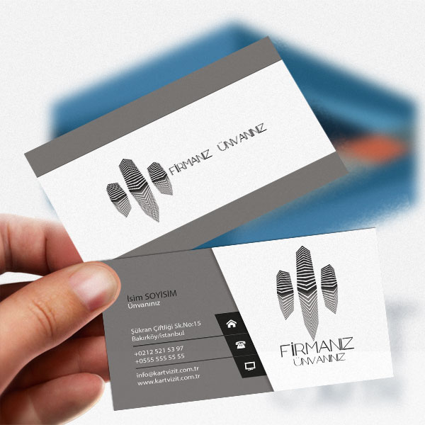 İnşaat ve Emlak Kurumsal Kartvizit