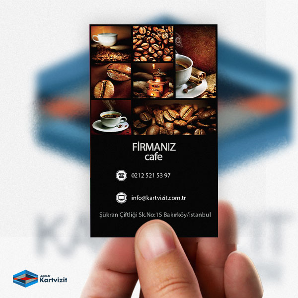 Yeni Nesil Kahveciler ve Cafe İçin Premium Kartvizit