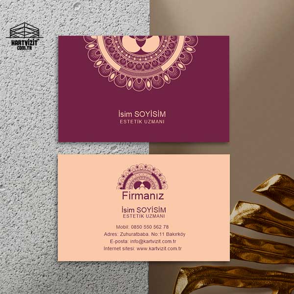 Estetik Uzman Kartvizit