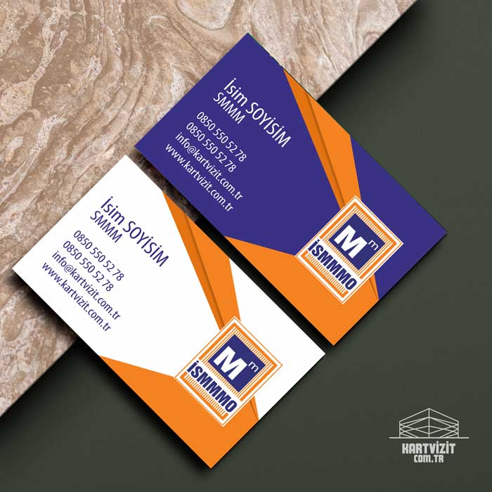 Muhasebe ve Mali Müşavir Kartvizit 