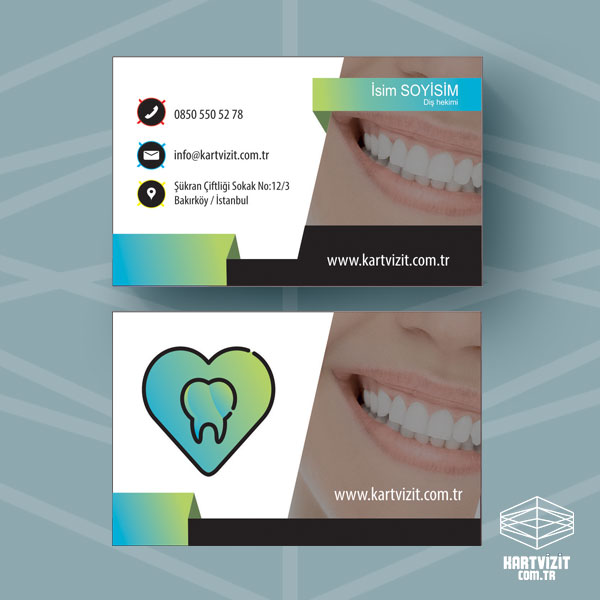 Diş Hekimi Prognoz Kartvizit