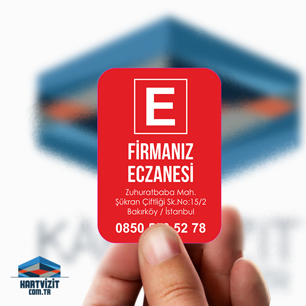 Kıp Kırmızı Eczane Magnet 