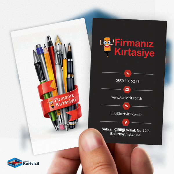 Kırtasiye ve Ofis Gereçleri Kartvizit