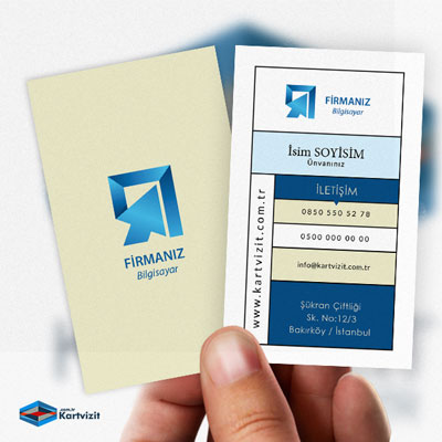 Laptop Tamir ve Teknik Servis Kartvizit Modeli