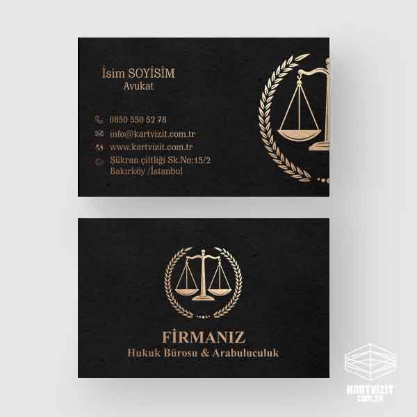 Lüks Avukat Kartvizit Defne Dallı