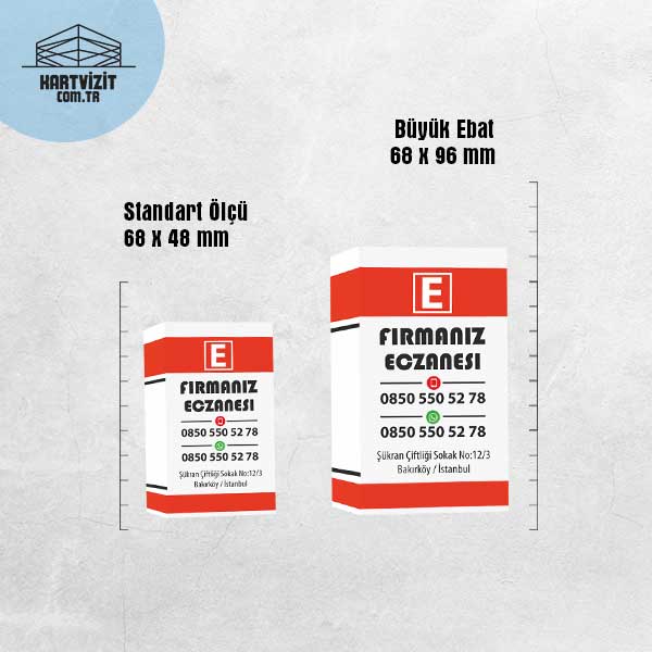 İlaç Kutum Eczane Magnet