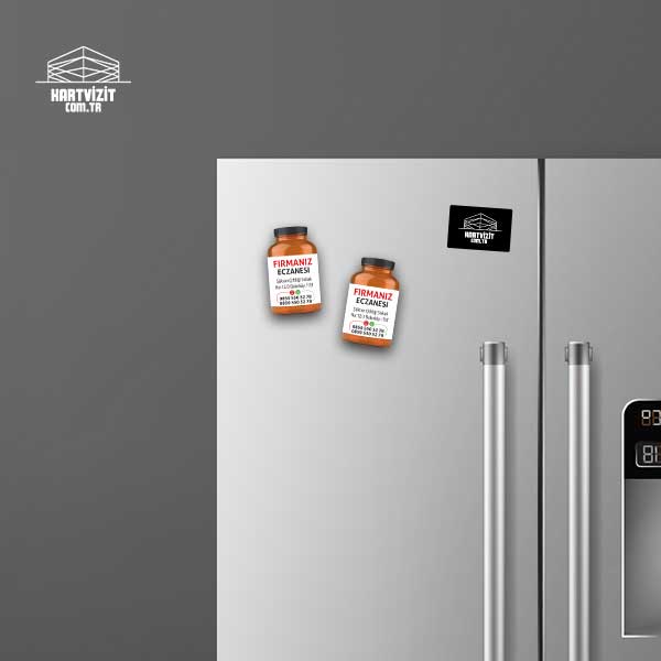 Eczane İlaç Şişeleri Magnet