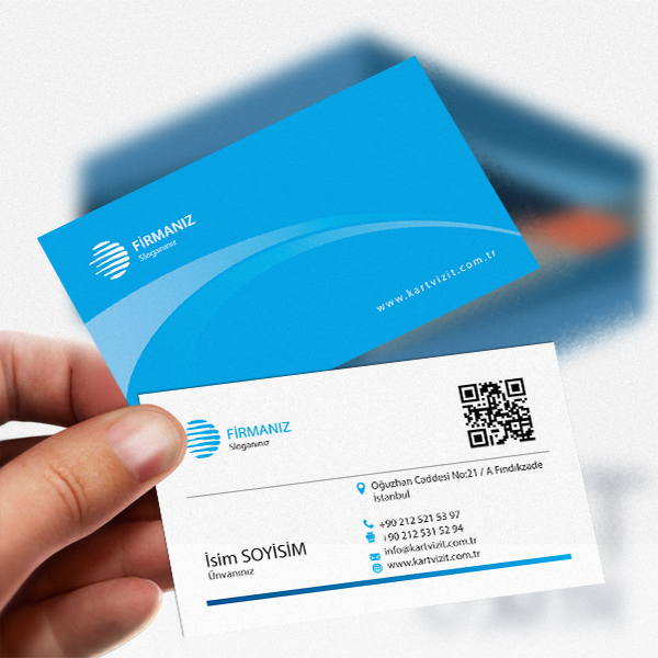 Modern Kurumsal Danışman Kartvizit