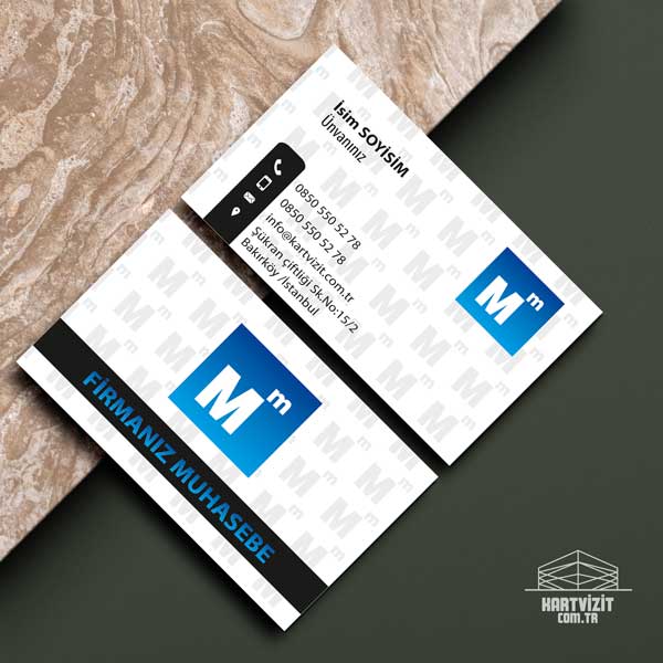Modern Muhasebeci Kartvizit Tasarım