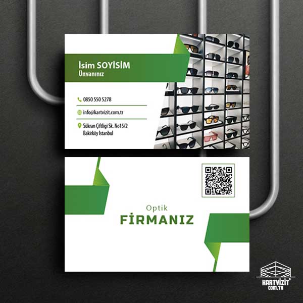 Göz Sağlığı ve Optik Merkezi Kartvizit