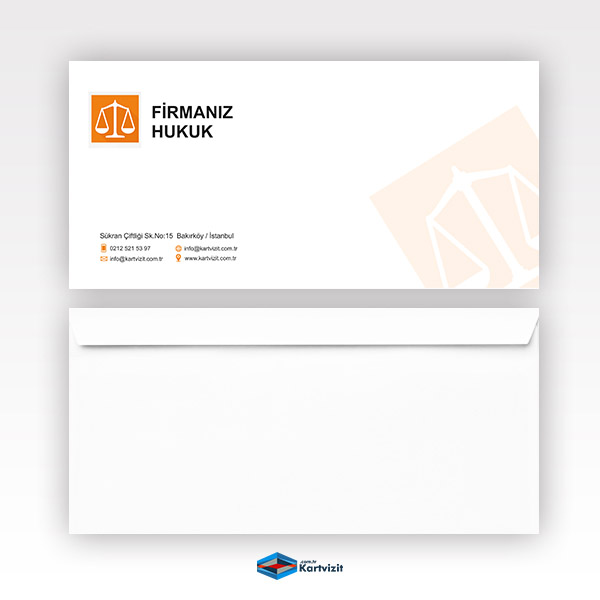 Orange Hukuk Bürosu Diplomat Zarf