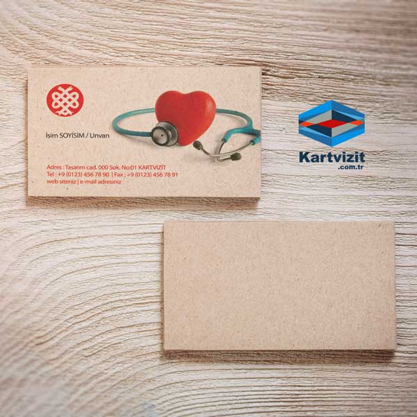 Sağlık Hekimi Doktor Kraft Kartvizit