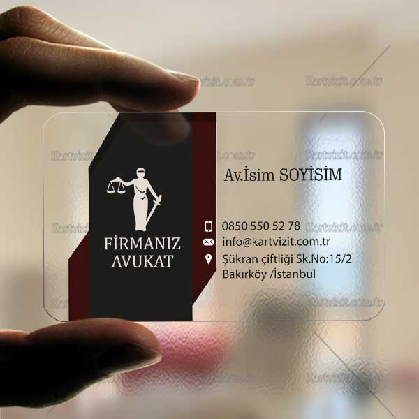Şeffaf Avukat şık kurumsal