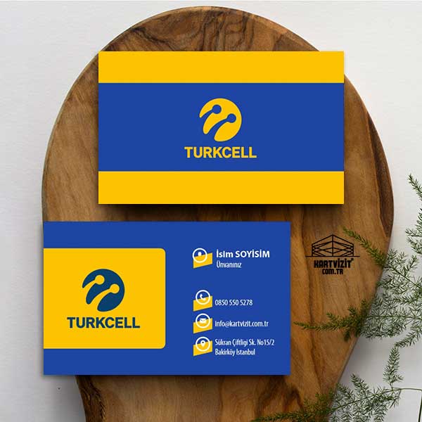 Turkcell Cep Telefonu Mağazası Kartvizit