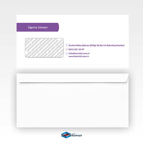 Kurumsal Sigortacı Zarf  Diplomat